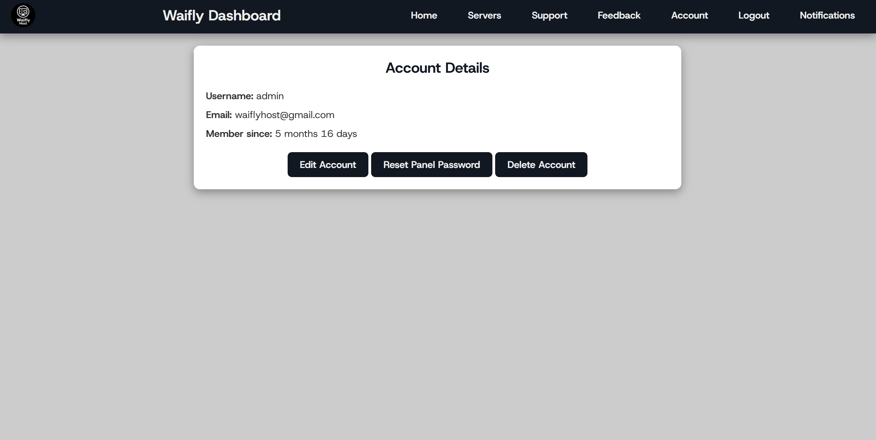 Control Panel